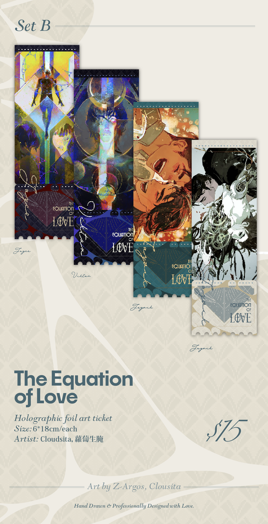 Set B: Holographic Foil Art Ticket